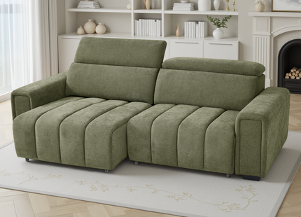Molly Electric Sofabed Green 3 Seater