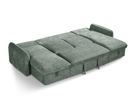 Moscow Sofabed Green U Shape Corner