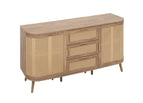 2 Door 3 Drawer / Oak