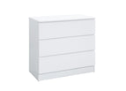 3 Drawer / White