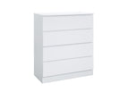 4 Drawer / White