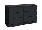 6 Drawer / Black