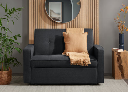 Otto Sofa Bed in Grey – Stylish 3‑Seat Sofa Bed