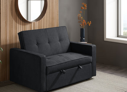 Otto Sofa Bed in Grey – Stylish 3‑Seat Sofa Bed