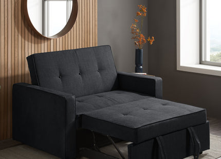Otto Sofa Bed in Grey – Stylish 3‑Seat Sofa Bed