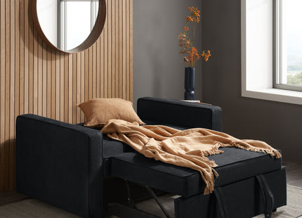 Otto Sofa Bed in Grey – Stylish 3‑Seat Sofa Bed