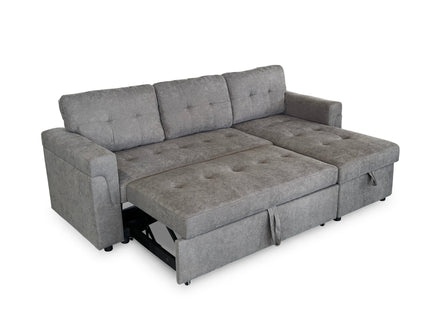 Omniya Sofabed Grey Universal Corner