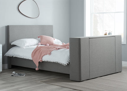 Plaza Fabric TV Bed – Double & King UK
