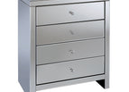 4 Drawer / Mirrored