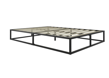 Soho Metal Platform Bed in Black