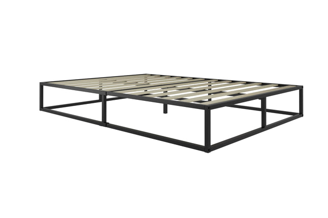 Soho Metal Platform Bed in Black