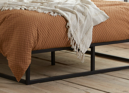Soho Metal Platform Bed in Black