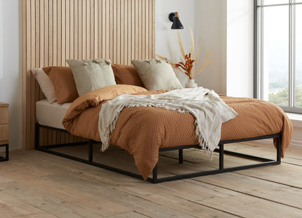 Soho Metal Platform Bed in Black