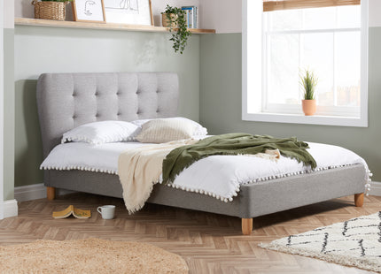 Stockholm Bed Frame in Grey