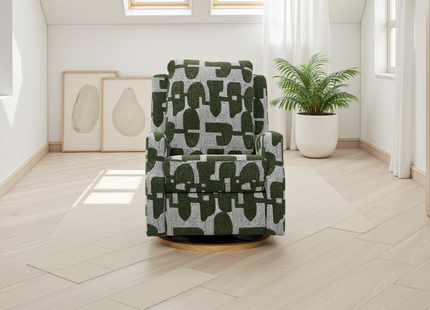 Seville Electric Reclining Chair Green