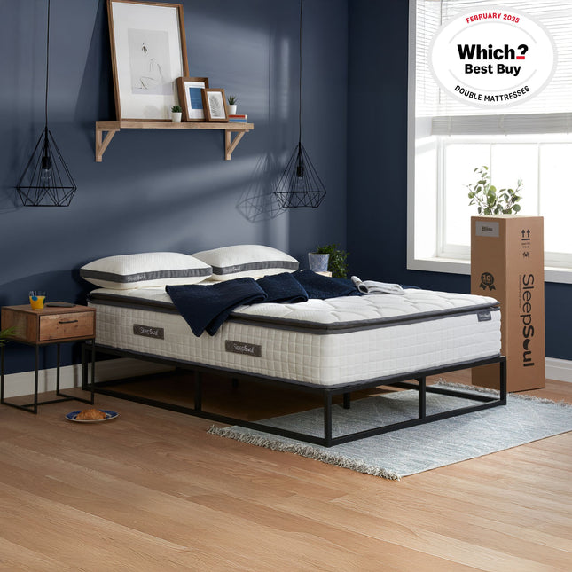 Sleepsoul Bliss 800/1500/2000 Pocket Memory Pillow Top Mattress