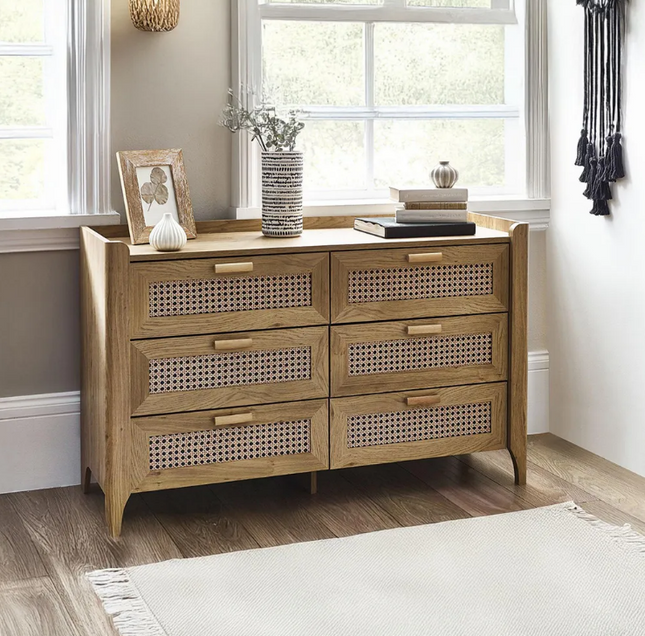 Sydney 6 Drawer Wide Chest