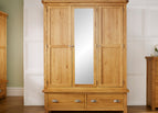 3 Door 2 Drawer / Oak