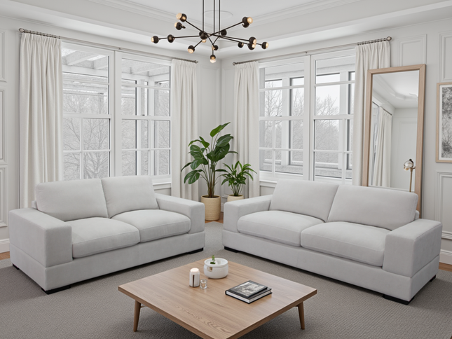 Westminster Sofa Ivory 3+2SET