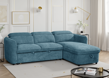 Capri Sofabed Blue Universal Corner