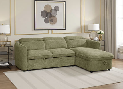 Capri Sofabed Green Universal Corner