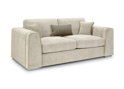 Naples Sofa Beige 3 Seater