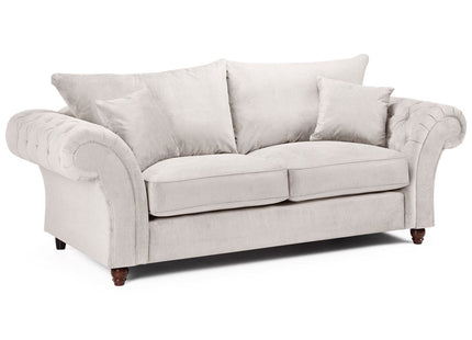 Windsor Fullback Sofa Stone 3 Seater