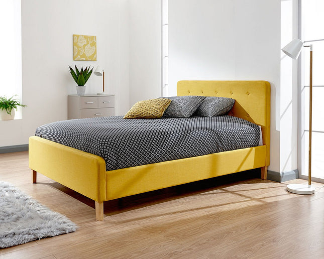 Ashbourne Bedstead - Yellow - Kingsize