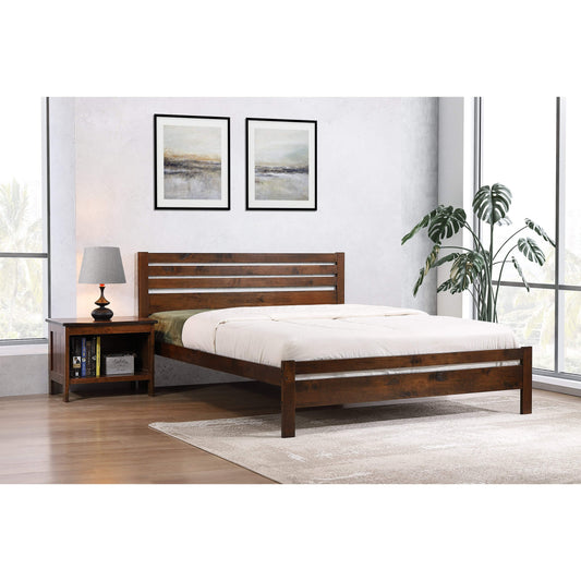 Astley Double Hardwood Bed Frame