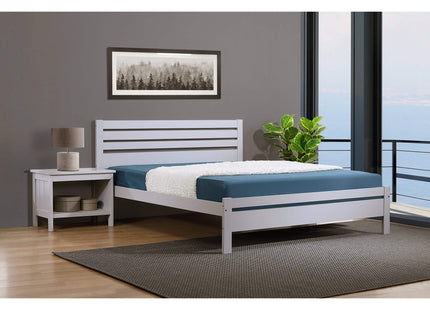 Astley Double Hardwood Bed Frame