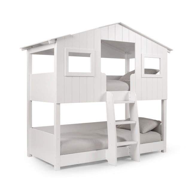 Willow 90cm Single White Treehouse Bunk Bed – image 2