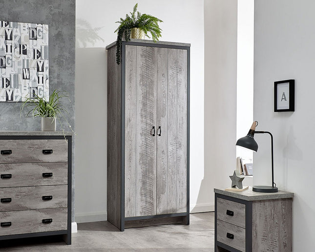 Boston 3 Piece Bedroom Set - Grey