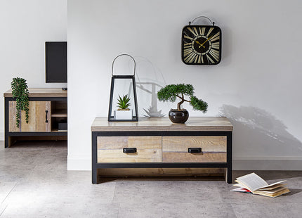 Boston 2 Drawer Oak Coffee Table