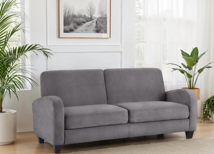 Vivo 3 Seater Sofa In Dusk Grey Chenille