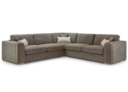 Naples Sofa Mocha Large Corner