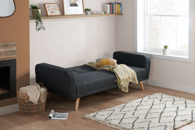 Farrow Large Sofa Bed in Grey – Spacious Sofa Bed UK