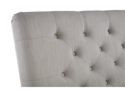 Wilton 150cm King Grey Linen Style Fabric Storage Bed with 4 Drawers – image 11