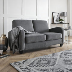 Vivo 2 Seater Sofa In Dusk Grey Chenille