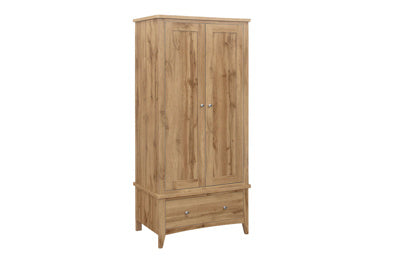 Hampstead Oak Wardrobe – 2‑Door & 2‑Door 1‑Drawer UK