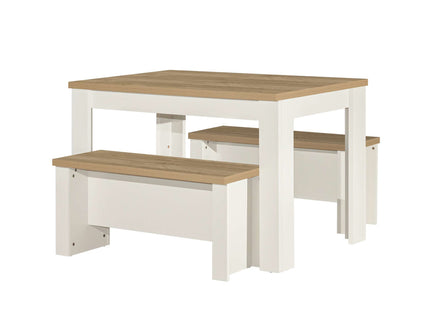 Highgate Dining Table & Bench Set