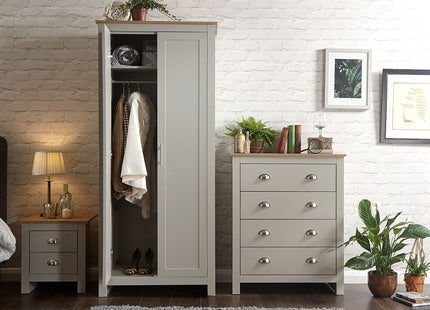 Lancs 3 Piece Bedroom Set - Grey
