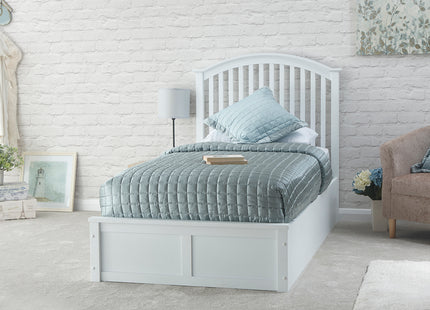 Madrid Wooden Ottoman Bed - Single