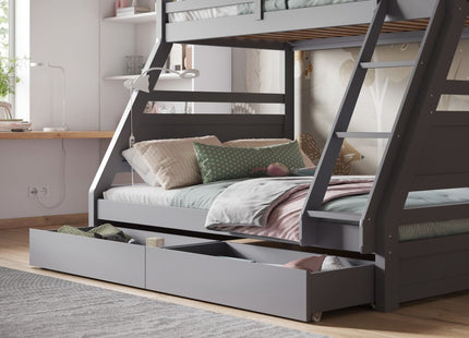 Flair Ollie Bunk Bed Grey