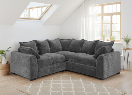 Colbee Sofa Grey Large Corner