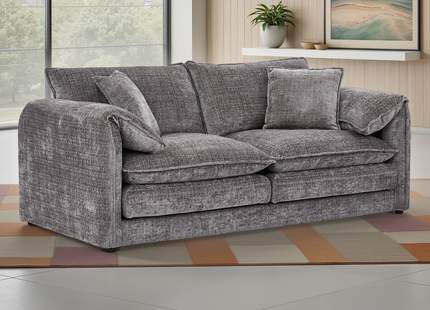 Solaya Sofa Grey 3 Seater