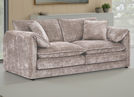 Solaya Sofa Beige 3 Seater