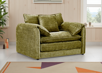 Solaya Sofa Green Armchair