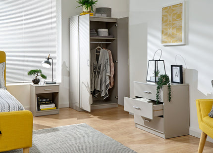 3 Piece Bedroom Set - Grey