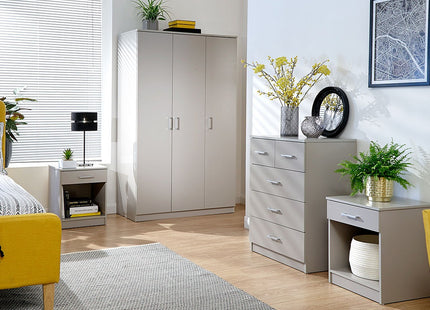 4 Piece Bedroom Set - Grey