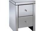 2 Drawer / Mirrored